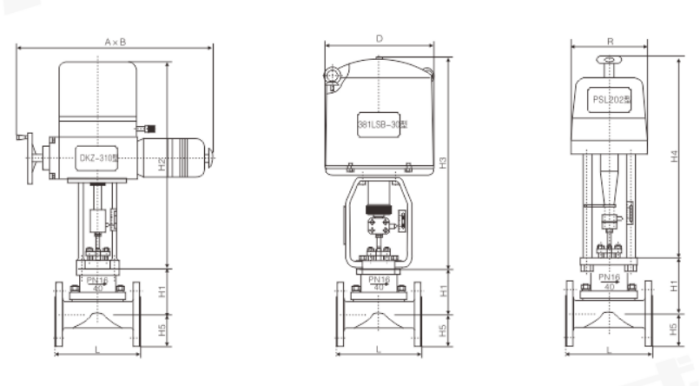 Electric Diaphragm Control Valve
