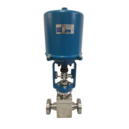 Electric Pressure-Balanced Cage Control Valve