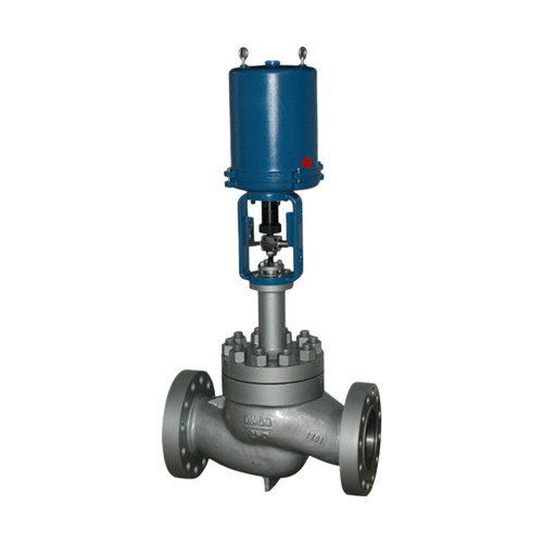 Electric Pressure-Balanced Cage Control Valve