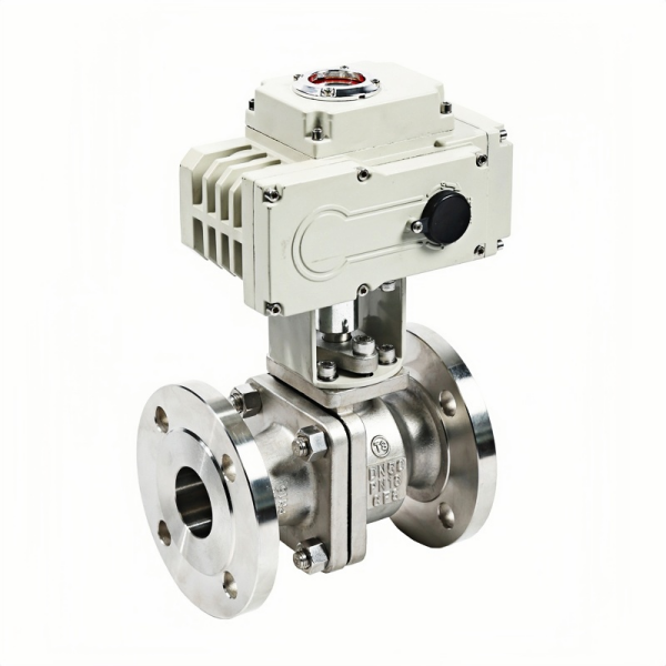 Electric O-Type Shut-Off Ball Valve