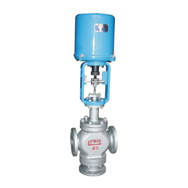 Electronic Electric Three-Way Control Valve