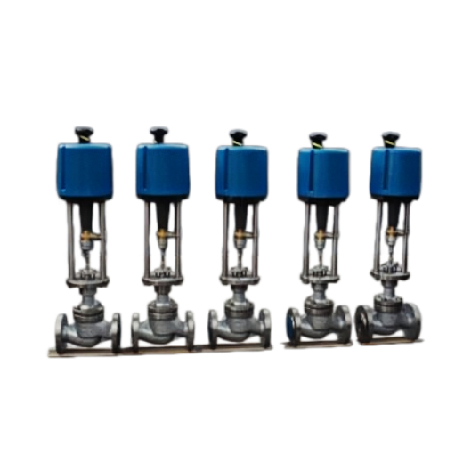 Electric Top-Guided Control Valve