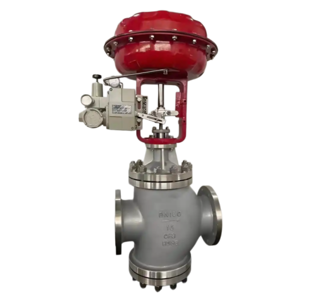 Pneumatic Diaphragm Double-Seated Control Valve