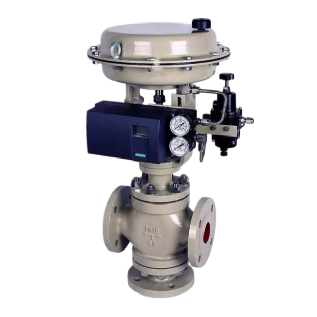 Pneumatic Diaphragm Double-Seated Control Valve