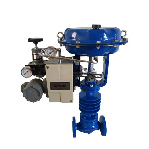 Pneumatic Finned Bonnet Control Valve