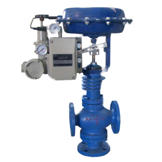 Pneumatic Finned Bonnet Control Valve
