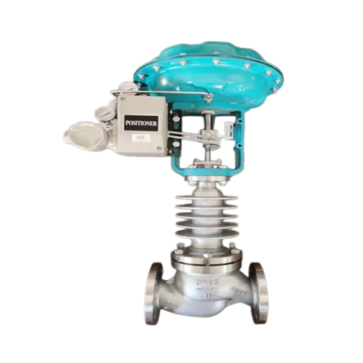 Pneumatic Finned Bonnet Control Valve